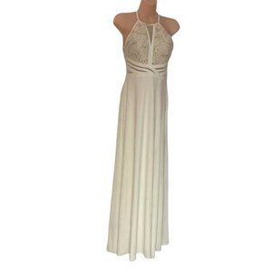 Morgan and Co.  New Ivory/White dress Size 3.